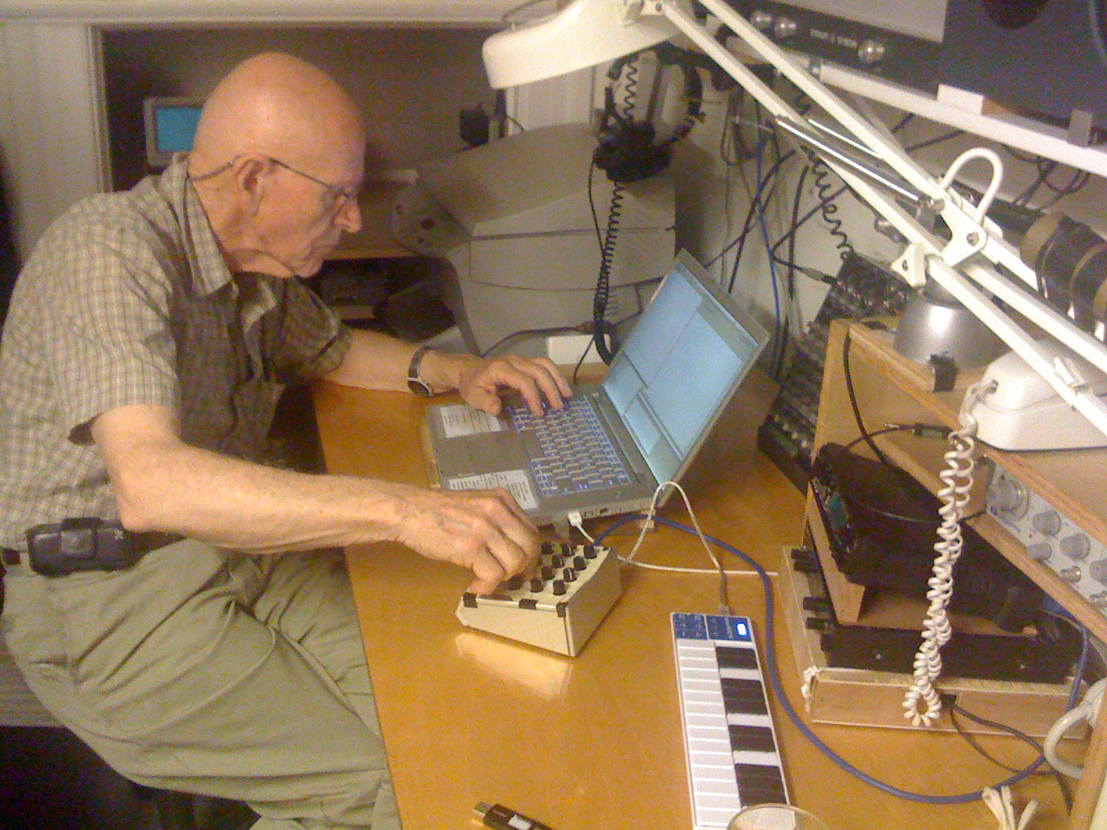 Max Mathews phaser filter demo San Francisco
